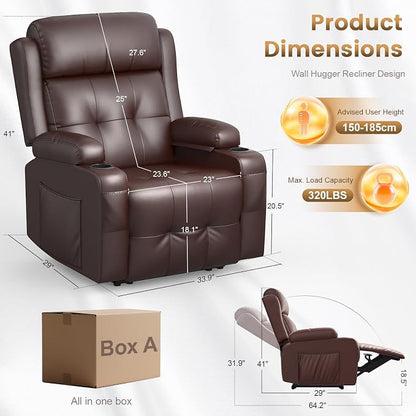 Recliner Sofa Set, RV Wall Hugger Recliners - Image 2
