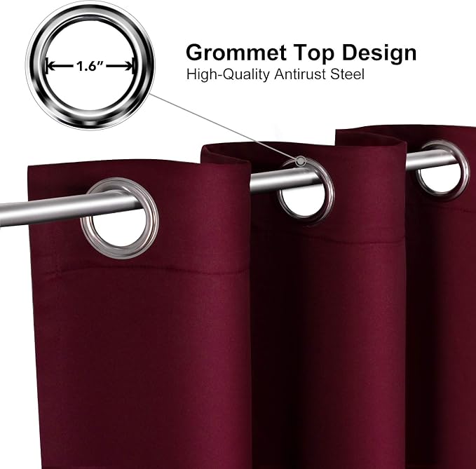ChrisDowa Small Blackout Curtains - Image 3