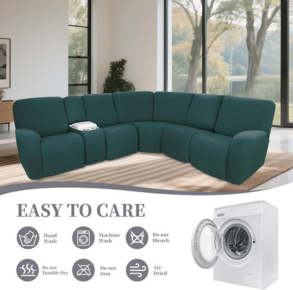 100% Waterproof Sectional Recliner Couch Covers - Image 8
