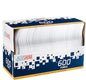 [600 Pack] White Disposable Plastic Forks - Practical Cutlery for Parties, Lunches, Picnics, and Long Trips - Great for Meals, Desserts, or Appetizers