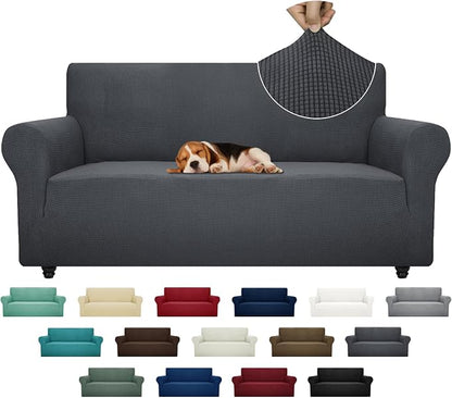 ZNSAYOTX Super Stretch Couch Cover Universal Sofa Covers by ZNSAYOTX