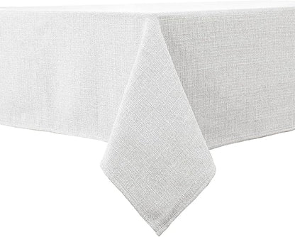 BALCONY & FALCON Rectangle Tablecloth 57" x 85" Washable Wrinkle Resistant and by BALCONYFALCON
