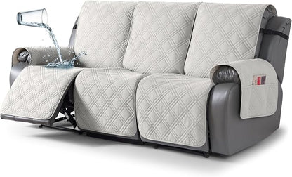 TAOCOCO 100% Waterproof Recliner Sofa Cover, Non Slip Split Couch Covers by TAOCOCO