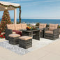 6 Pieces Patio Furniture Set by ZJEYEJZ