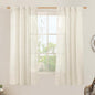 63 Inch Semi Sheer Linen Curtains by LAMIT