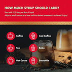ChocZero Sugar Free Vanilla Syrup for Coffee - Keto Flavoring Syrups - Low Calorie Simple Syrup for Flavored Drinks – 25.4 Fluid Ounces