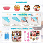 Cake Pop Maker Kit 618Pcs with 5 Silicone Mold Sets - 3 Tier Display Stand, Chocolate Candy Melting Pot,Piping Tips and Coupler, Measuring Cup, Muffin Cupcakes, Decorating Pen, Lollipop Sticks