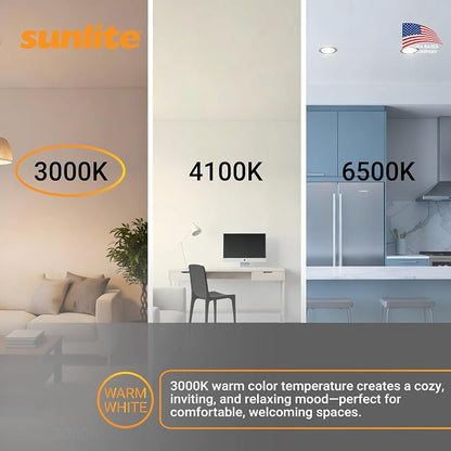 Sunlite LED R14 Mini Flood Light Bulbs, 4 Watts, 250 Lumens, Medium Base - Image 7