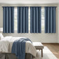 MIULEE Stone Blue Blackout Curtains 4 Panels Set 72 Inch Length Bedroom | by MIULEE