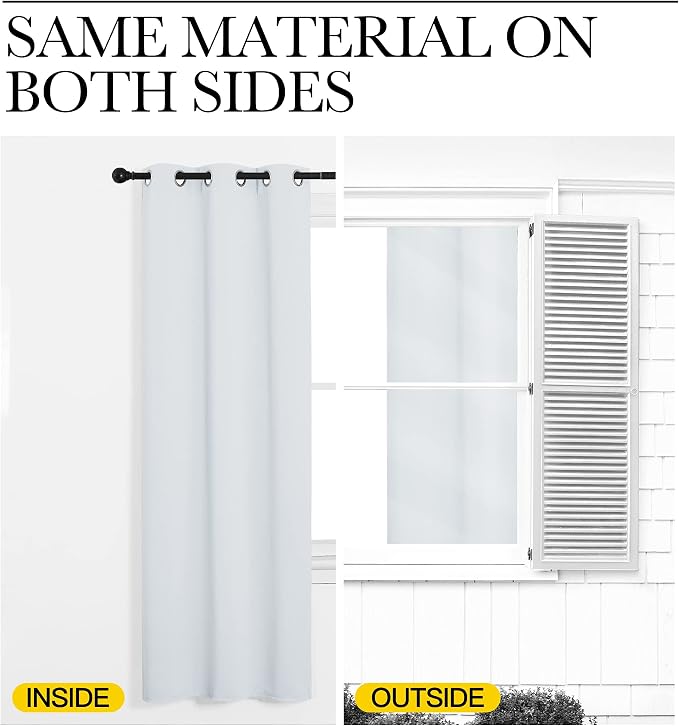 NICETOWN Blackout Curtain Panels - Image 5