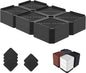 Bed Risers Heavy Duty, Adjustable Furniture Riser Blocks Lift 1.5, 4.3 inches by LiftLevelYourBed