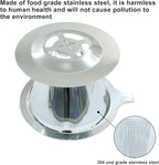 Waziaqoc Pour Over Coffee Dripper, Slow Drip Paperless Coffee Filter, Stainless Steel Pour Over Coffee Maker for 1-2 Cups Brew, Double Mesh Design of Manual Reusable Cone Filter