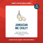 Cameron's Coffee Single Serve Pods, Jamaican Me Crazy Blend, 12 Count (Pack of 6)