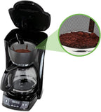 Reusable Coffee Filters 8-12 Cup Permanent Coffee Filters Basket Washable Compatible with Mr. Coffee Black & Decker Coffee Maker Filter Parts