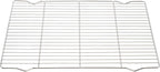 2-Pack Cooling Racks for Baking, 10x15 Inch Heavy Duty Stainless Steel Wire Baking Rack, Oven Safe Cookie Cooling Rack Set, Fits Half Sheet Pan, Dishwasher Safe & Non-Toxic