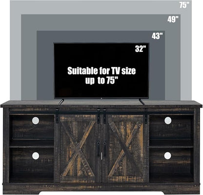 AMERLIFE 66" Farmhouse TV Stand - Image 7