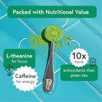MATCHABAR Matcha Powder Tin (30g) - Ceremonial Grade Authentic Japanese Matcha Green Tea Powder - Matcha Green Tea Harvested in Japan - Matcha Tea Latte - Zero Sugar, Vegan & 0 Calories