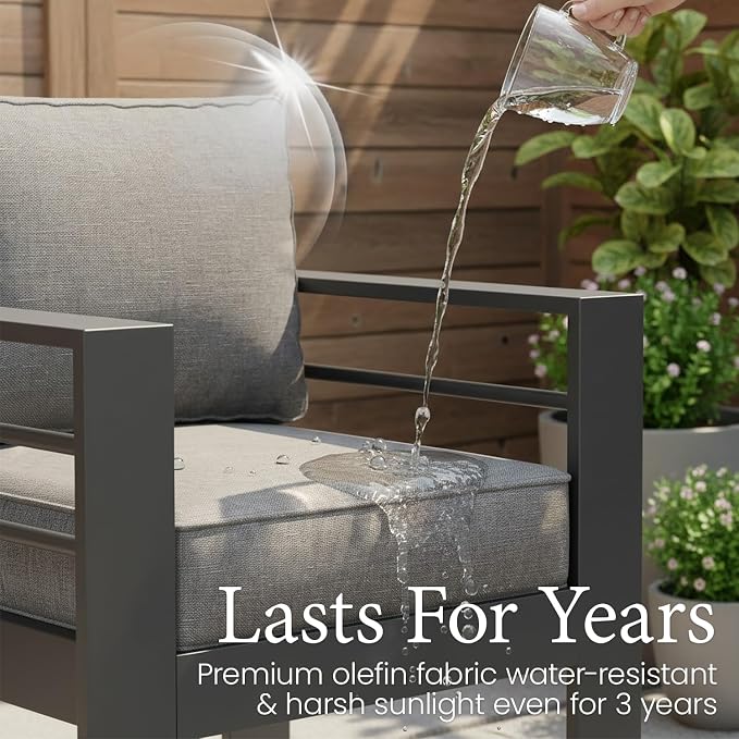 LayinSun Aluminum Furniture Set - Image 3