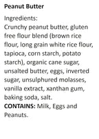 WOW Baking Company Gluten-Free Cookies, Peanut Butter, 8 Ounce (Pack of 6)