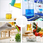 17 Oz Transparent Lab Measuring Cup, 500ml Plastic Beaker Cups, for Science Experiment, Liquid Measuring, 12 Pcs