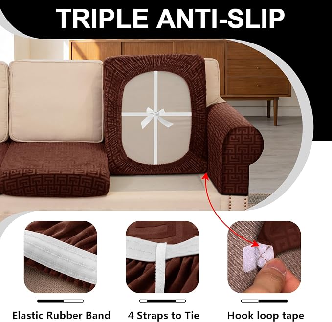 UNBBRRL Stretch Couch Cushion Cover - Image 3