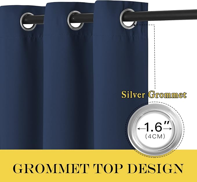 NICETOWN Blackout Curtain for Sliding Door - Image 3
