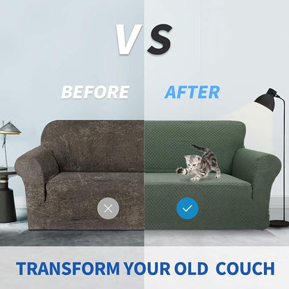 ZNSAYOTX 1 Piece Jacquard Couch Covers - Image 4