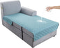 Genina L Shape Couch Cover, Sectional Couch Chaise Covers, Waterproof Washable by Genina