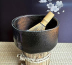 Japanese Traditional Handcrafted Mino Matcha Chawan Tea Bowl Cup Ceremony Tableware Pottery (Kurosakin Kesho)