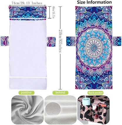 Irisbell Lounge Chair Towel Cover - Image 5