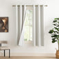 NICETOWN 100% Blackout Linen Texture Curtains 70 inches Long, Thermal Insulated by NICETOWN