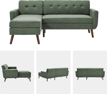 Kingfun L Shaped Couch, Sectional Couches, 3 Seater Sofas - Image 9