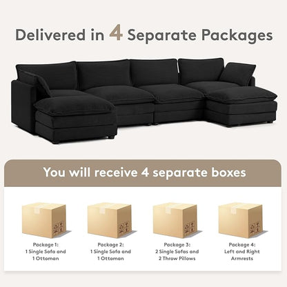 ROWHY 148'' Sectional Cloud Couch - Image 5