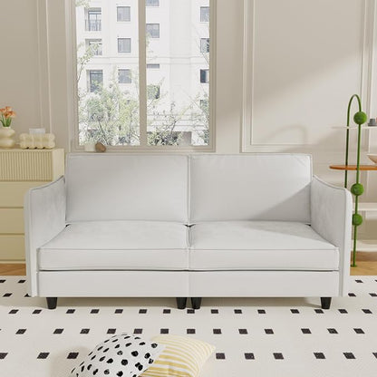 Ball & Cast 74" Mid-Century Modern Loveseat Sofa by BallCast