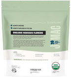 J MAC BOTANICALS Certified Organic Hibiscus Flower (2 Pounds), Hibiscus Tea, Cut & Sifted Flowers, Flor de Jamaica