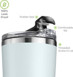 SIPX™ Triple-Insulated Tumblers - 22oz. Premium Modern Tumbler With Lid, insulated Cup Keeps Hot For 6 Hours, Stainless Steel Tumbler Made Of Sustainable Material, Coffee Travel Mug For Home & Office