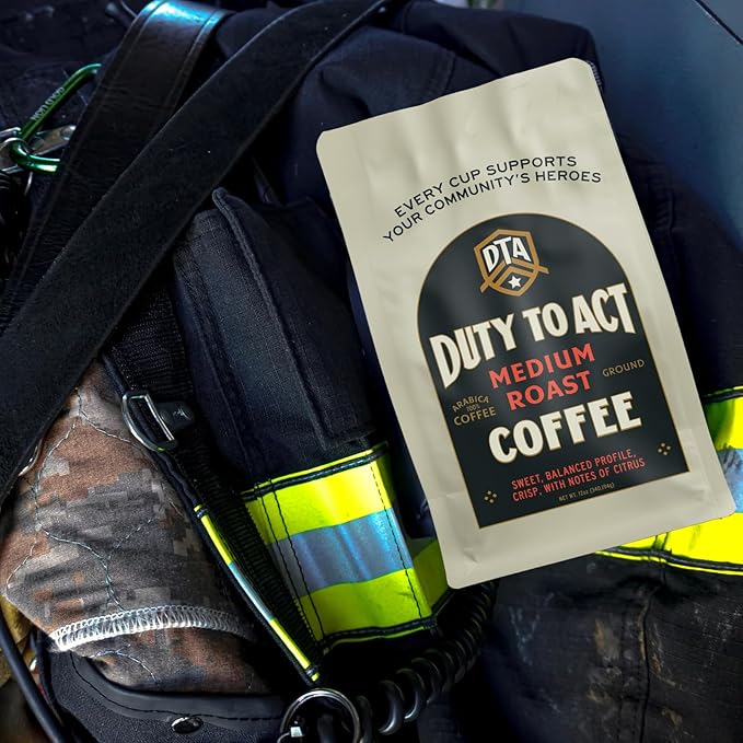 Duty to Act Dark Roast Ground Coffee, 2 lbs (Pack of 1)