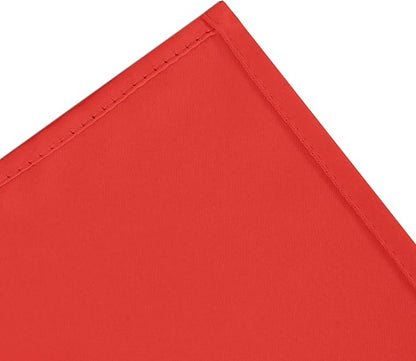 Blackout Curtains 38 x 54 inch/Bright Red Curtains Set of 2 Panels/Thermal - Image 7