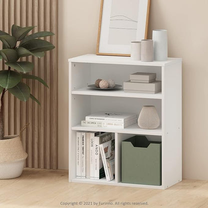 Furinno Pasir 3 Tier Display Bookcase - Image 2
