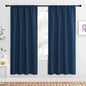 NICETOWN Blackout Curtains for Living Curtains, Moroccan Blue, 2 Panels by NICETOWN