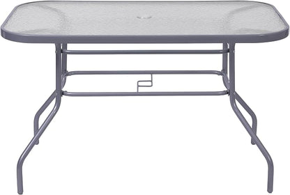 Flash Furniture Tory Rectangle Patio Table - Image 6
