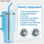Quality Upgraded 8.5In Medical Grade Pure Titanium Straw Set 1PCS, Corrosion Resistance, No Metal Flavor, BPA Free, Eco-Friendly Metal Straws Reusable, Lightweight,Suitable For Sensitive Bodies