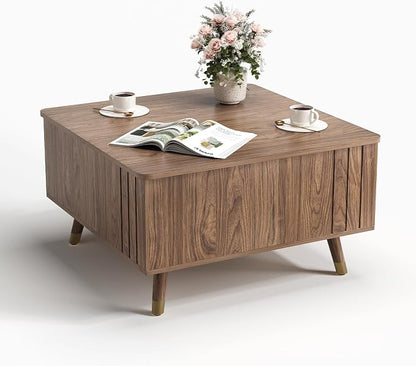 SULIVES Lift Top Coffee Table - Image 9