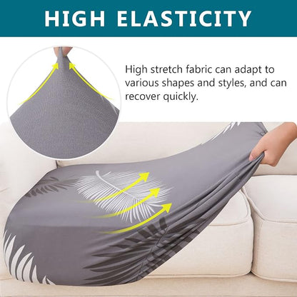 Printed Couch Cushion Covers, Sofa Covers Washable - Image 4