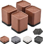 EclatBain Bed Risers Furniture Risers Heavy-Duty Rectangular Adjustable Block by Unknown