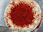 A Blend Above Red Velvet Cake Mix - No-Bake Desserts, All Natural, Vegan, Gluten Free, No MSG - Instant Dessert Mix, Fruit Dip, Bagel Topping, Frosting, Cheesecake Filling - Makes 16 Oz (Pack of 3)
