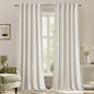 MIULEE Velvet Curtains 52x84 inches 2 Panels Ivory Room Darkening Curtains | by MIULEE