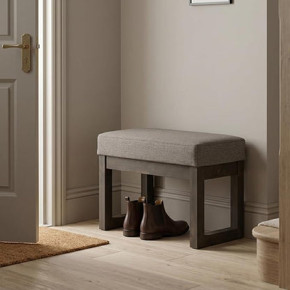 SIMPLIHOME Milltown Small Ottoman Bench - Image 2
