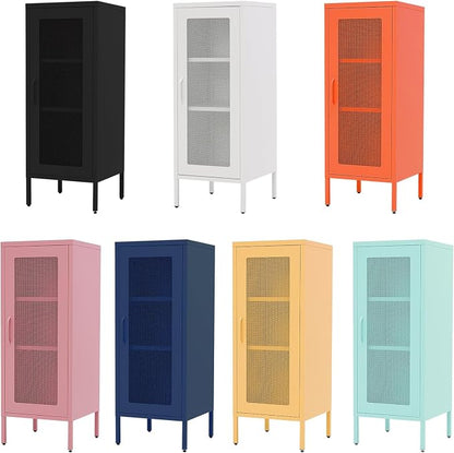Slim Metal Storage Cabinet - Image 8