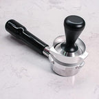 FIRJOY 54mm Espresso Dosing Funnel for Breville Barista Portafilters (Aluminum Alloy-Silver)